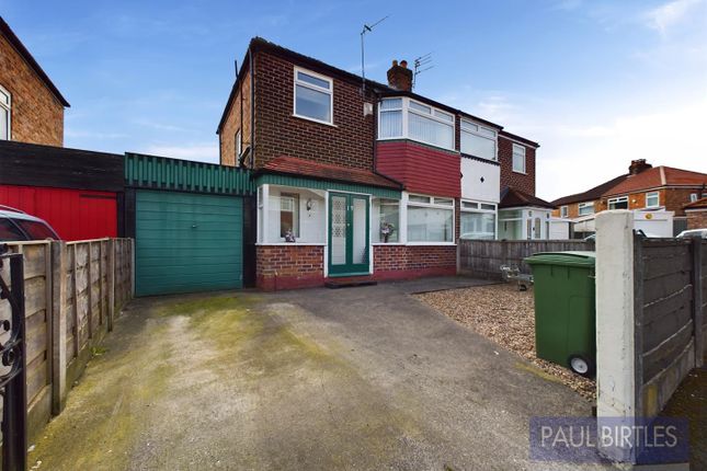 Thumbnail Semi-detached house for sale in Cecil Drive, Flixton, Trafford