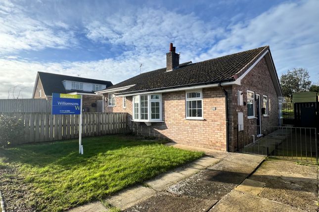 Thumbnail Semi-detached bungalow for sale in The Croft, Sheriff Hutton, York