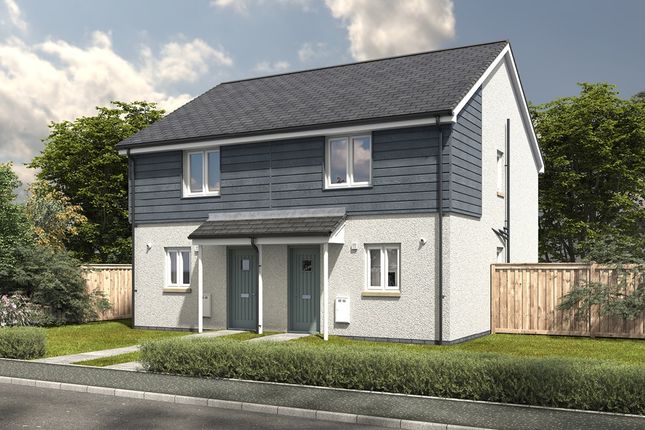 Thumbnail Terraced house for sale in "The Andrew - Plot 1" at Nethershiel Road, East Calder, Livingston