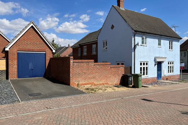 Semi-detached house for sale in Beverley Close, Carbrooke, Thetford