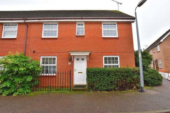 Thumbnail End terrace house to rent in Gulls Croft, Braintree
