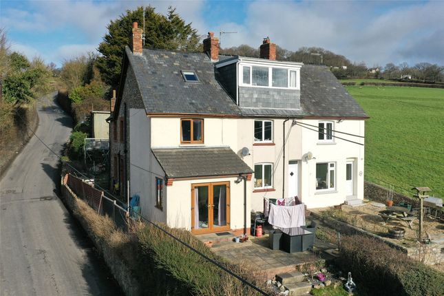 Thumbnail End terrace house for sale in Hemyock, Cullompton, Devon