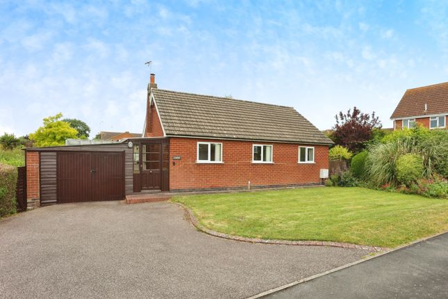 Thumbnail Bungalow for sale in Peakdale, Wigston, Leicestershire
