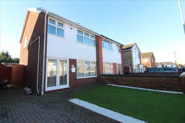 Thumbnail Semi-detached house for sale in Weaver Avenue, Simonswood, Liverpool