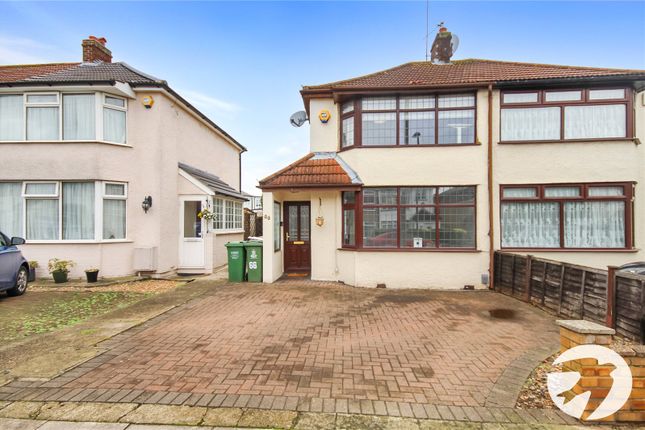 Thumbnail Semi-detached house for sale in Porthkerry Avenue, South Welling, Kent
