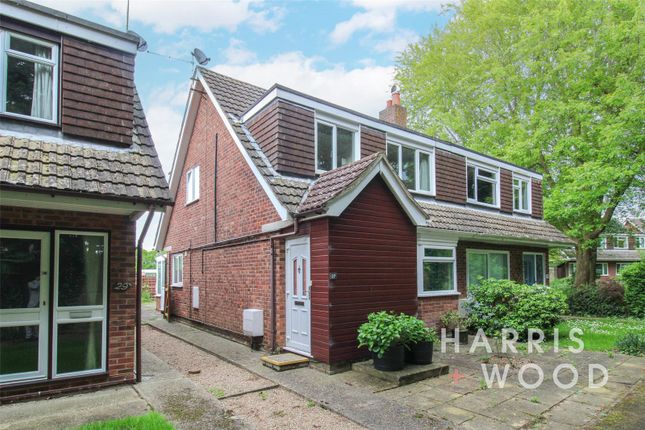 Semi-detached house for sale in Barnfield, Capel St. Mary, Ipswich, Suffolk