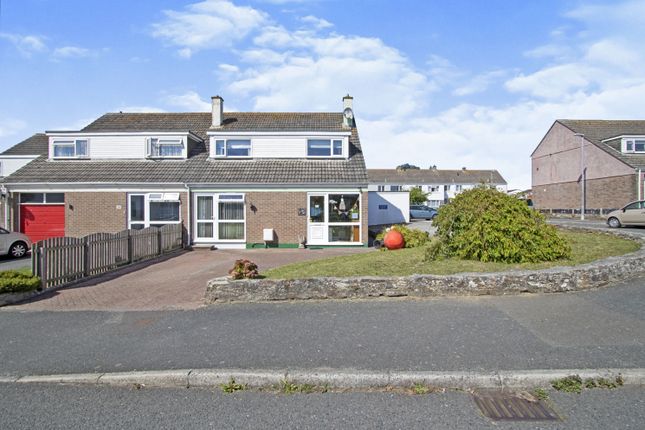 Thumbnail Semi-detached house for sale in Polwhele Road, Newquay