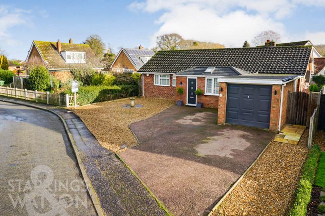 Detached bungalow for sale in Broadcote Close, Brooke, Norwich