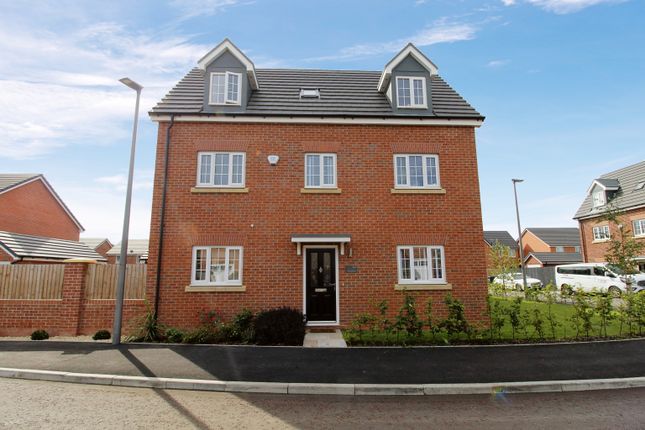 Thumbnail Detached house for sale in Stirrups Meadow, Warrington
