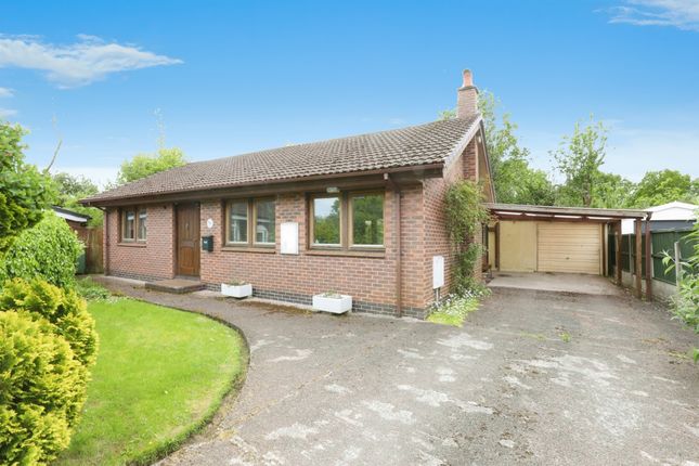 Thumbnail Detached bungalow for sale in Mayfield Grove, Cuddington, Northwich
