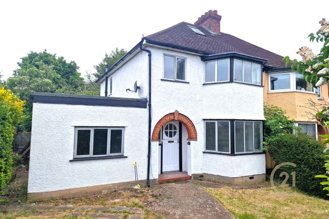Thumbnail Semi-detached house to rent in Kingston Road, Ewell, Epsom
