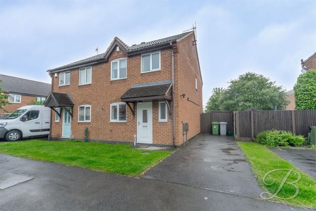 Semi-detached house to rent in Sixth Avenue, Edwinstowe, Mansfield