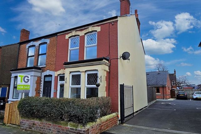 Thumbnail Semi-detached house for sale in Seymour Road, Linden, Gloucester