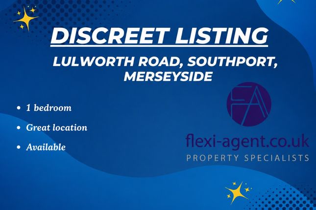 1-bed flat on Flat 1, 53 Lulworth Road, Merseyside, £140,000