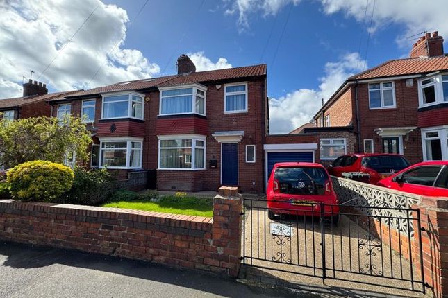 Thumbnail Semi-detached house for sale in Swaledale Gardens, High Heaton, Newcastle Upon Tyne
