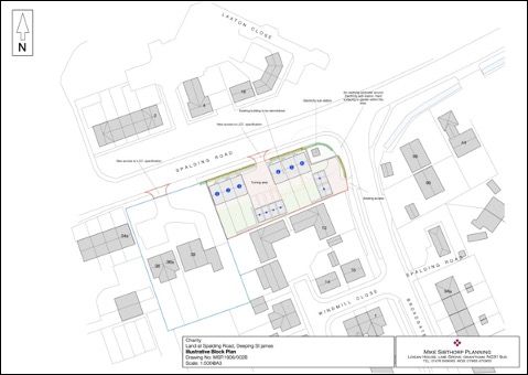 Thumbnail Land for sale in Spalding Road, Peterborough