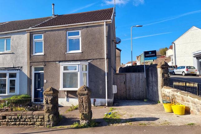 Thumbnail End terrace house for sale in Eversley Road, Sketty, Swansea