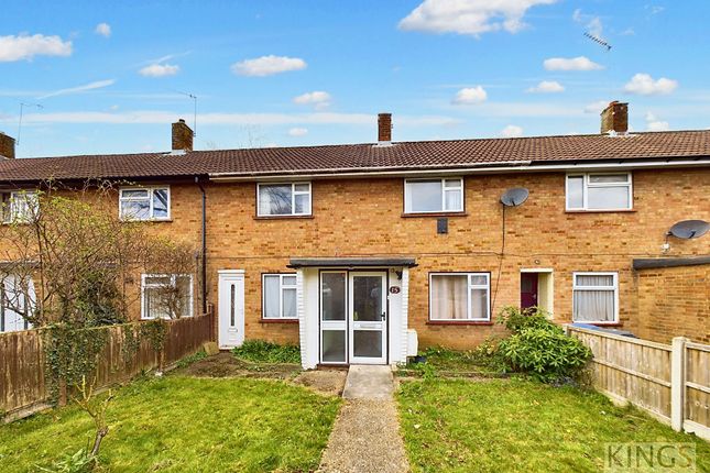 Thumbnail Terraced house to rent in Roe Hill Close, Hatfield
