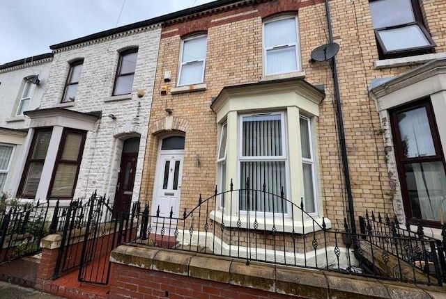 Thumbnail Terraced house to rent in Coningsby Road, Liverpool