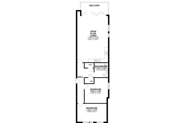Flat for sale in 335/337 Bromley Road, London