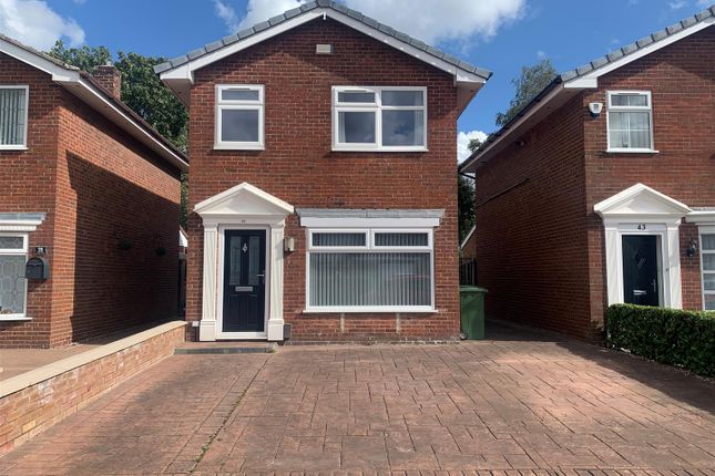 Thumbnail Detached house for sale in Dunster Drive, Urmston, Manchester