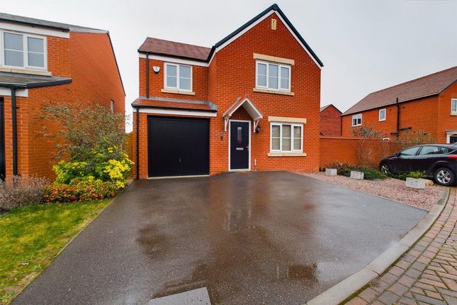Thumbnail Detached house for sale in Brodie Place, Hampton Gardens, Peterborough