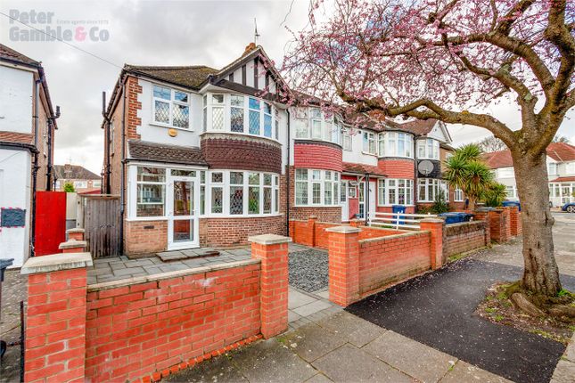 Thumbnail End terrace house for sale in Barmouth Avenue, Perivale, Greenford