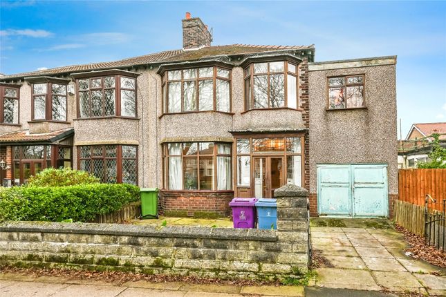 Brodie Avenue, Liverpool, Merseyside L18, 4 bedroom semi-detached house