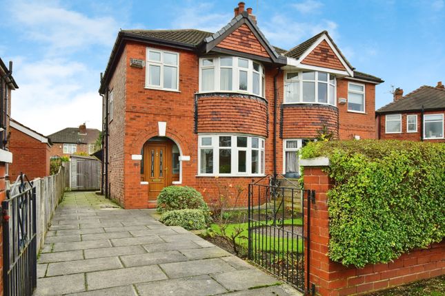 Thumbnail Semi-detached house for sale in Conway Road, Sale, Greater Manchester