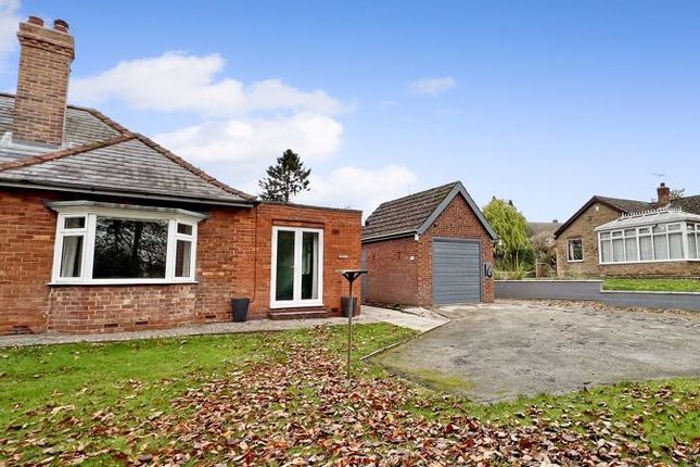 Semi-detached bungalow for sale in Manor Road, Bottesford, Scunthorpe