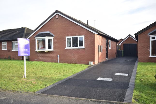Thumbnail Detached bungalow for sale in Barleyfields, Wem, Shrewsbury