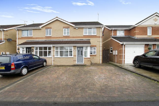 Semi-detached house for sale in Greenfield Drive, Choppington