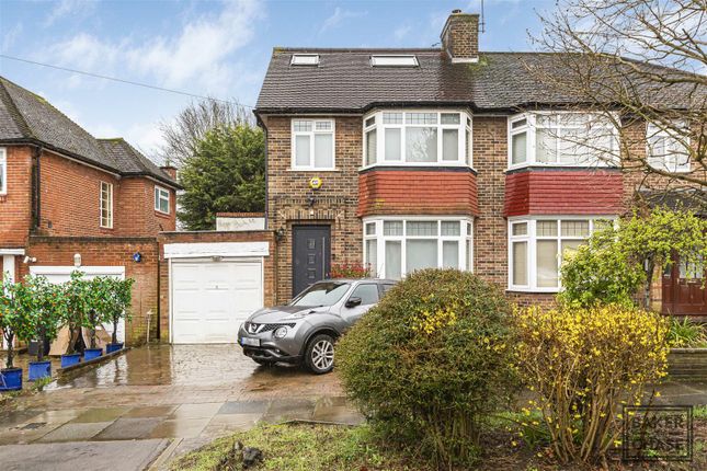 Thumbnail Semi-detached house for sale in Lonsdale Drive, Enfield