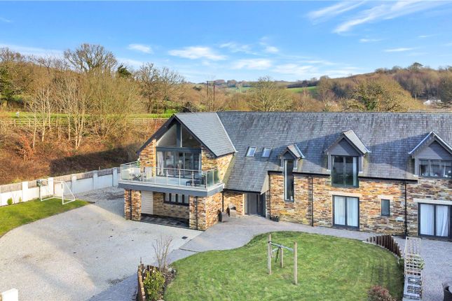 Thumbnail Detached house for sale in River Fowey Retreat, Lower Polscoe, Lostwithiel, Cornwall