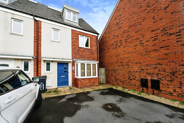End terrace house for sale in Wainfleet Avenue Kingsway, Quedgeley, Gloucester, Gloucestershire