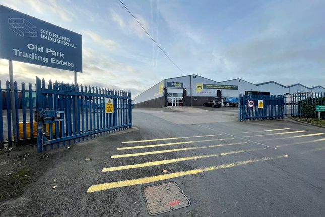 Light industrial to let in Old Park Trading Estate, Old Park Road, Wednesbury