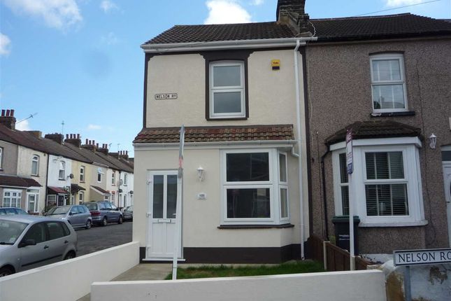 Thumbnail End terrace house for sale in Nelson Road, Gravesend