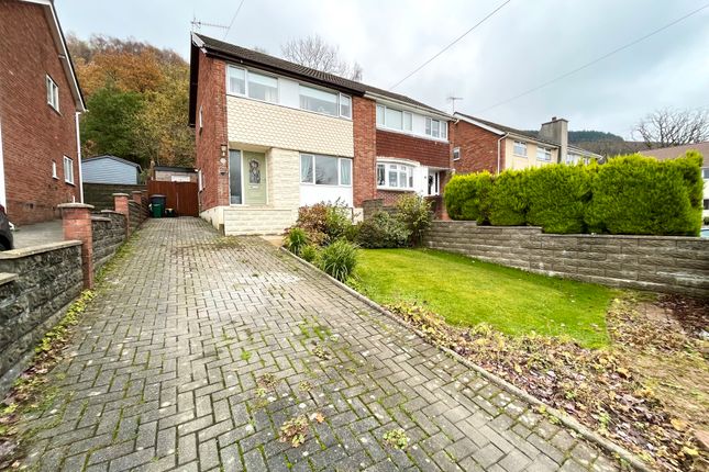 Thumbnail Semi-detached house for sale in Conway Drive, Aberdare, Mid Glamorgan