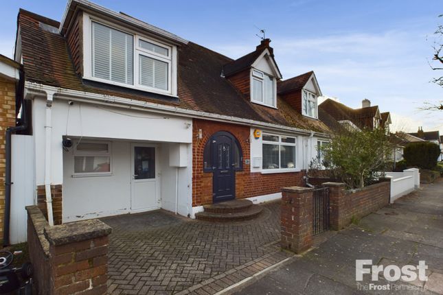 Thumbnail Semi-detached house for sale in Tennyson Road, Ashford, Surrey