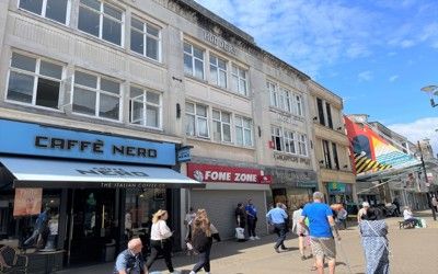 Retail premises to let in 57 High Street, The Sovereign, Weston-Super-Mare, Somerset