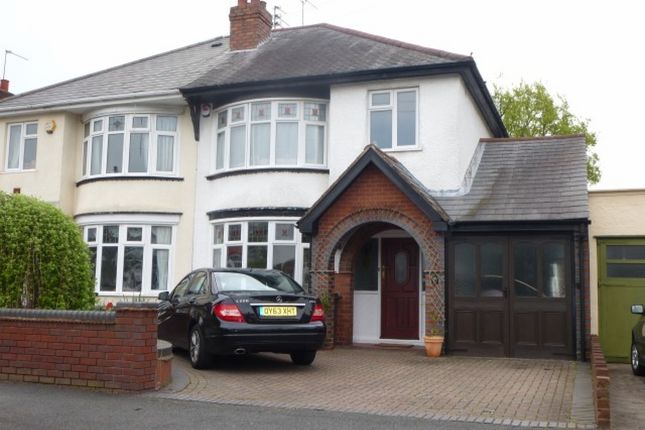 Thumbnail Semi-detached house to rent in Woodland Road, Wolverhampton