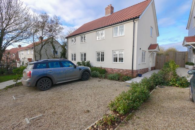 Thumbnail Semi-detached house for sale in Mill Road, Badingham, Suffolk