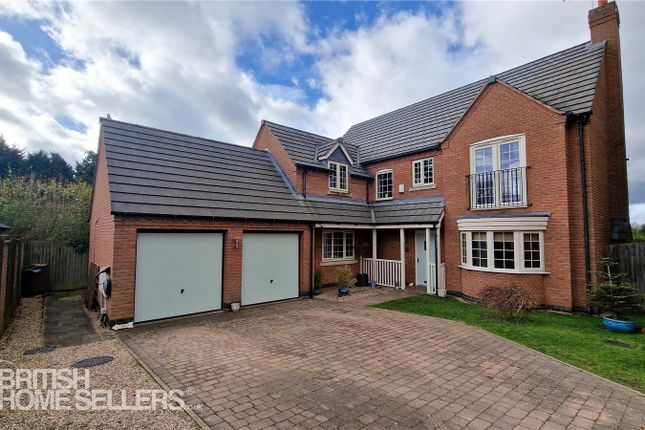 Thumbnail Detached house for sale in Knights Place, Burton-On-Trent, Staffordshire