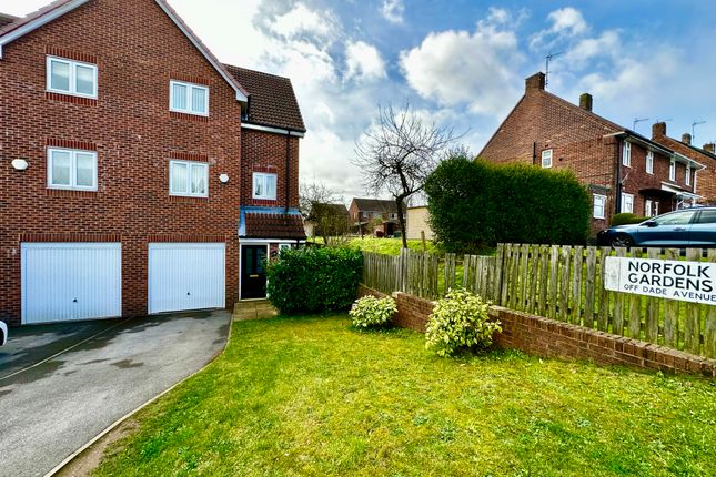 Semi-detached house for sale in Norfolk Gardens, Inkersall, Chesterfield