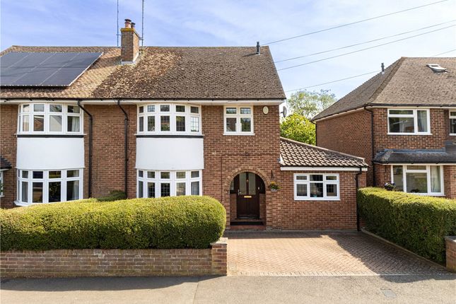 Semi-detached house for sale in Park Rise Close, Harpenden, Hertfordshire