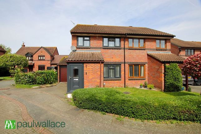 Thumbnail Semi-detached house for sale in Faverolle Green, Cheshunt, Waltham Cross