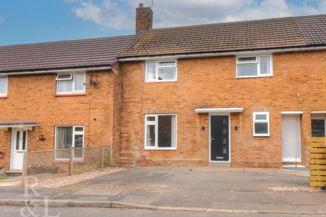 Thumbnail Terraced house for sale in West Close, Keyworth, Nottingham