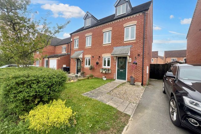 Thumbnail Semi-detached house for sale in Harvington Chase, Coulby Newham, Middlesbrough