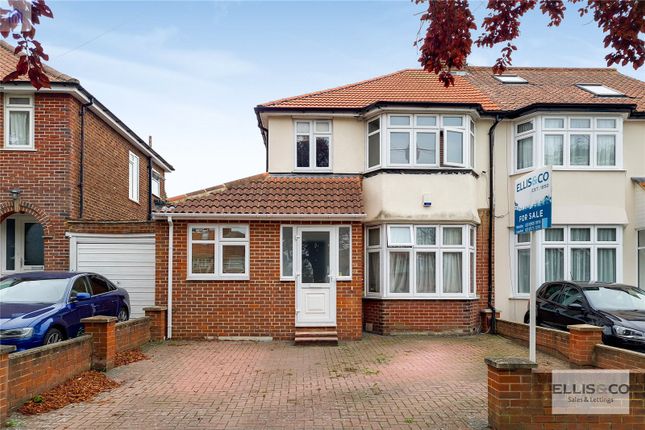 Thumbnail Semi-detached house for sale in Whitton Avenue East, Greenford