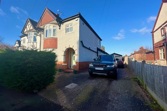 Semi-detached house for sale in Gainsborough Road, Crewe, Cheshire